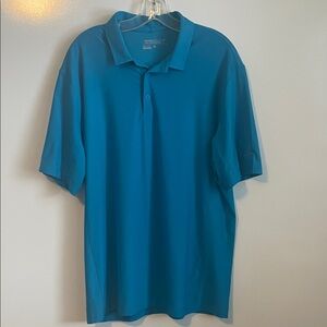 Nike Golf Blue Polo Size Large
